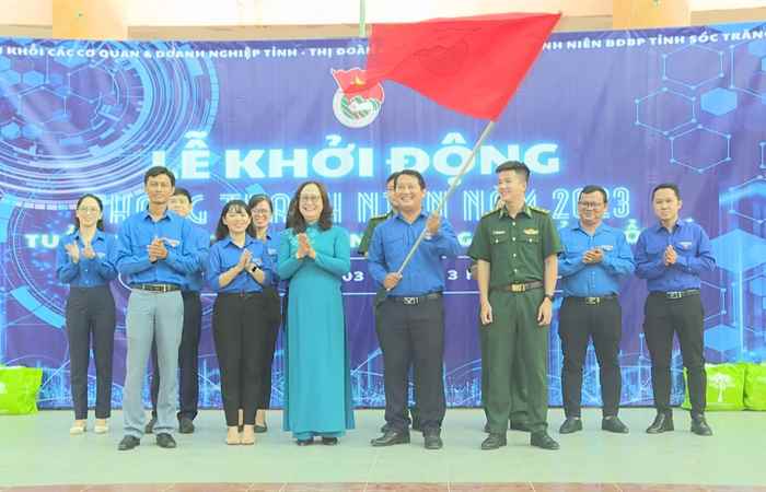 Thị xã Vĩnh Châu khởi động Tháng Thanh niên năm 2023